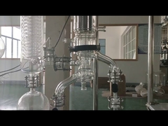 편리한 실험실 유리 반응기 단층 기기 고체 물질용