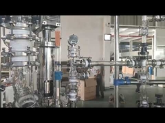 304 스테인리스 스틸 화학 유리 반응기 실험실 자켓형 결정화기 증류기