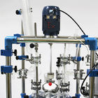 Pharmaceutical Industry Lab Glass Reactor 10L Capacity Constant Rotate Speed